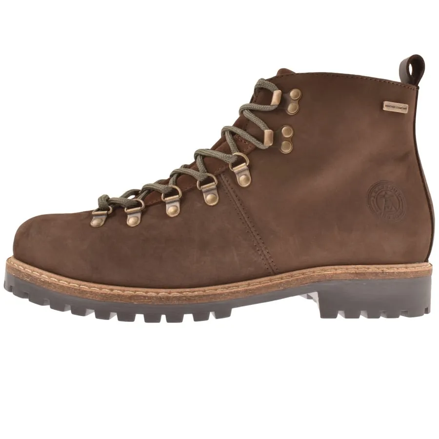 Barbour Brown Wainwright Boots