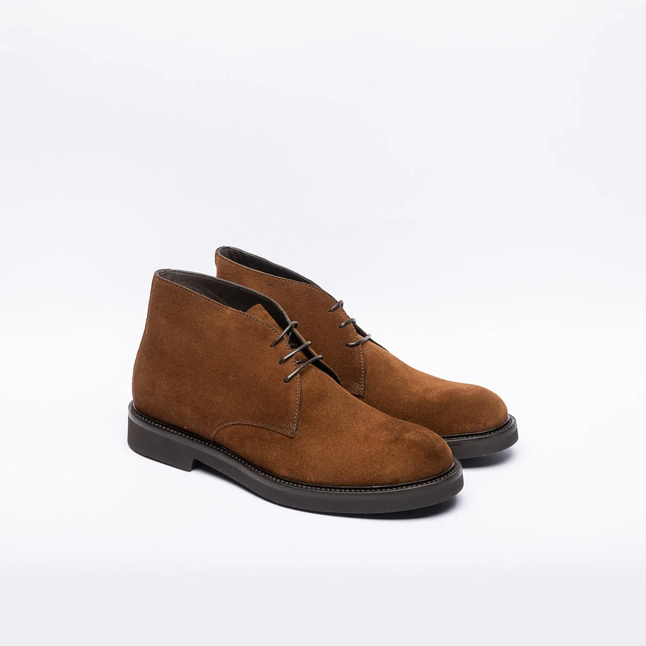 Barrett Stivale chukka Barrett 222U065 in camoscio marrone (Repello oil snuff)