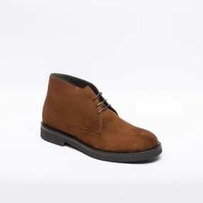 Barrett Stivale chukka Barrett 222U065 in camoscio marrone (Repello oil snuff)