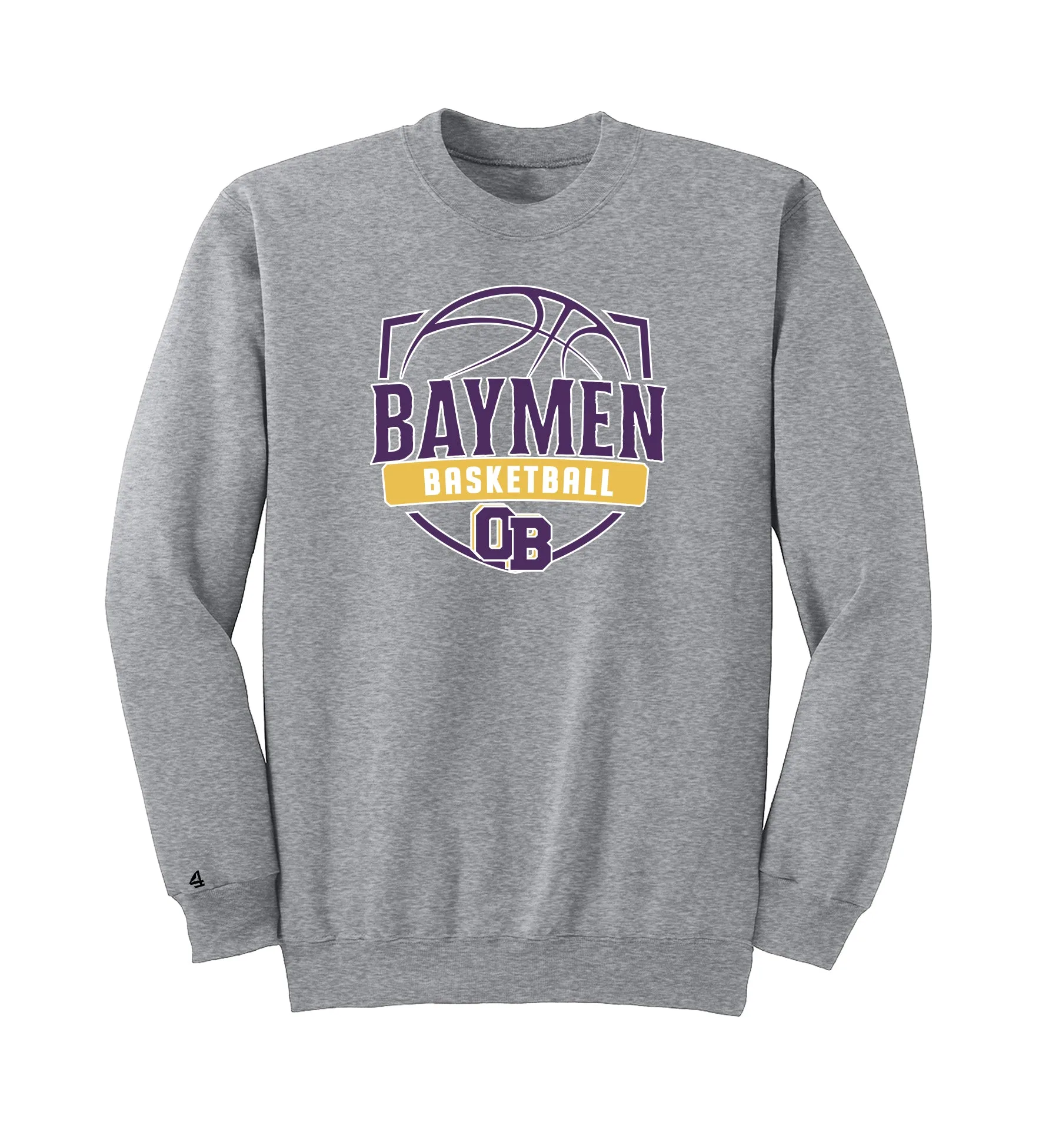 Baymen Girls Basketball Crewneck Sweatshirt