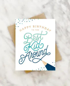 Top Child Birthday Card