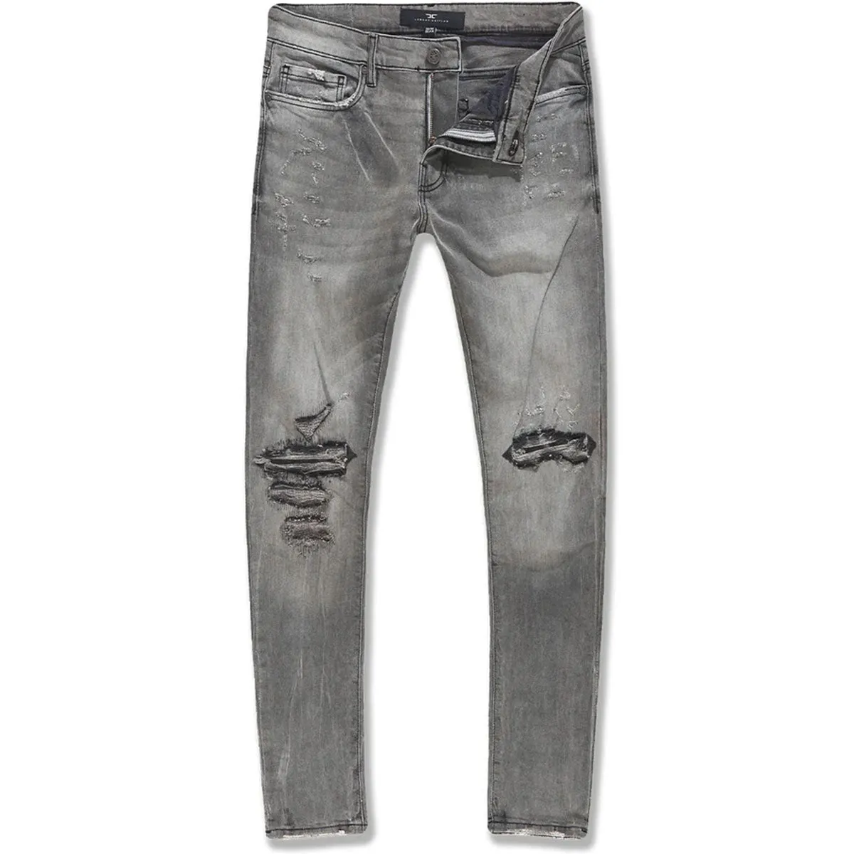 Big Men's Sean Attitude Denim (Smoke Grey)