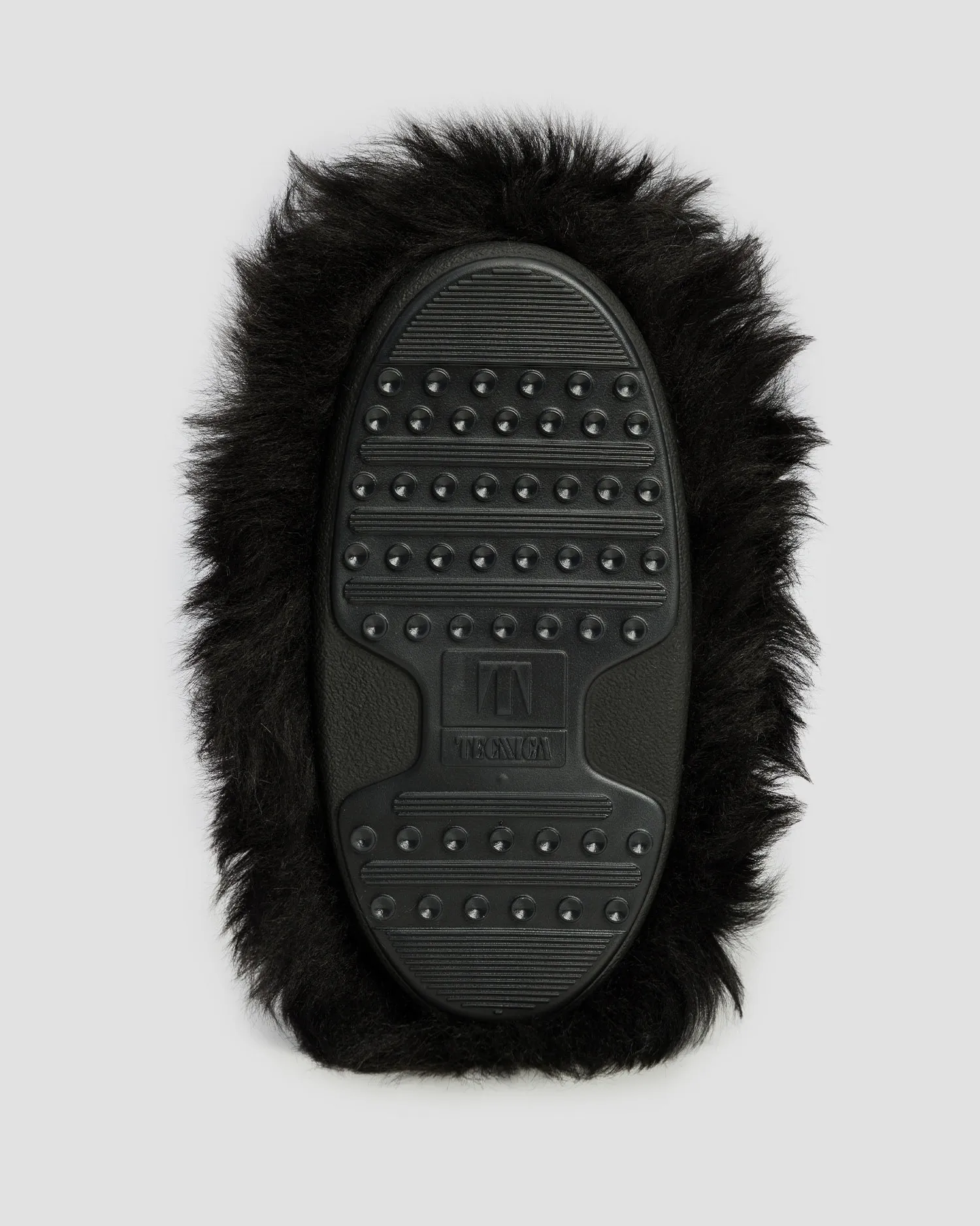 Black fur snow boots Moon Boot Resort Icon Yeti Mid 80D1409600-n001