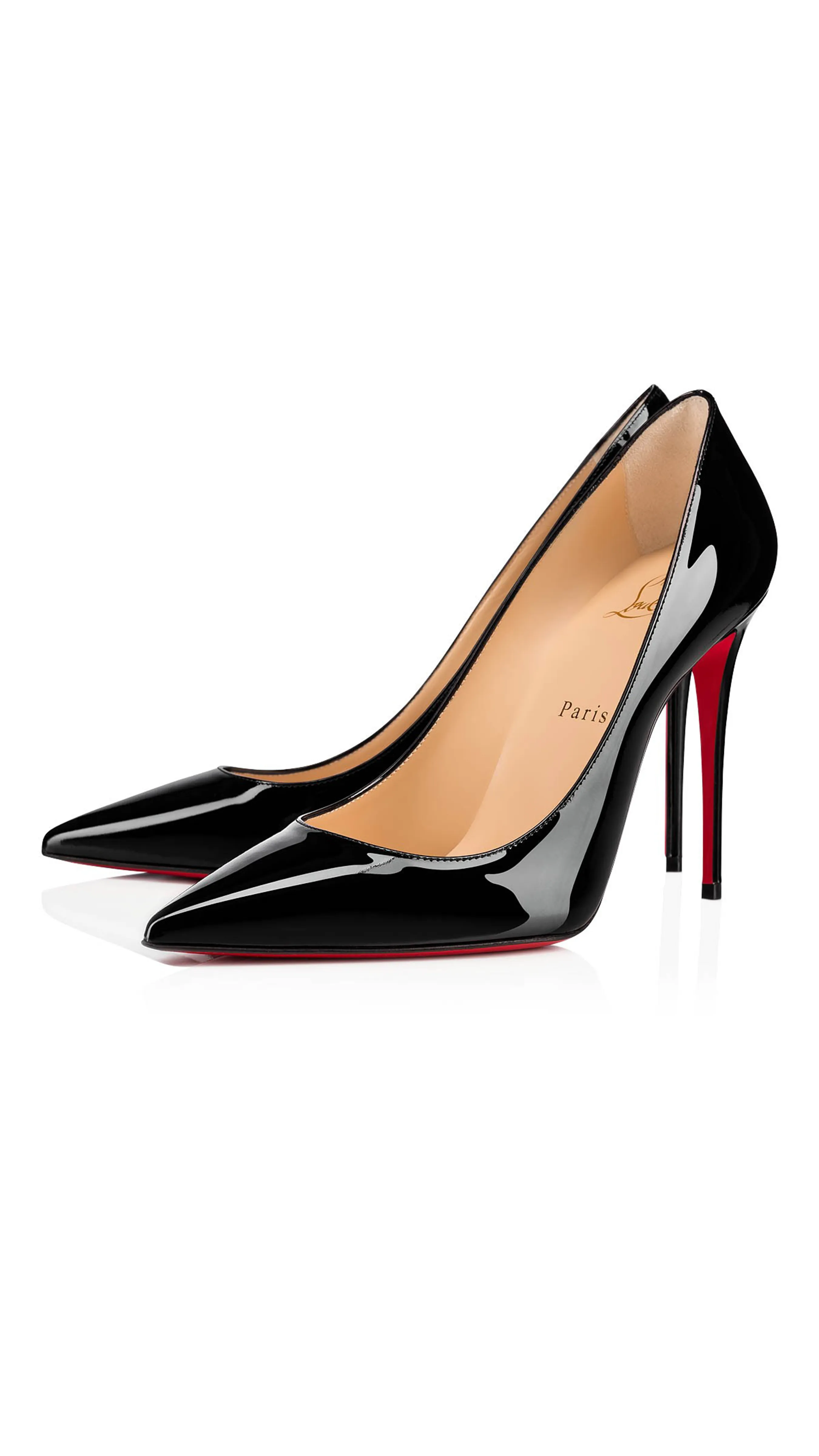 Black Patent Leather Pumps - Kate