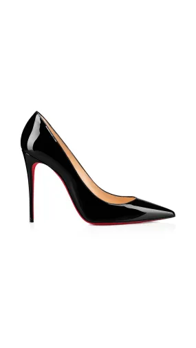 Black Patent Leather Pumps - Kate