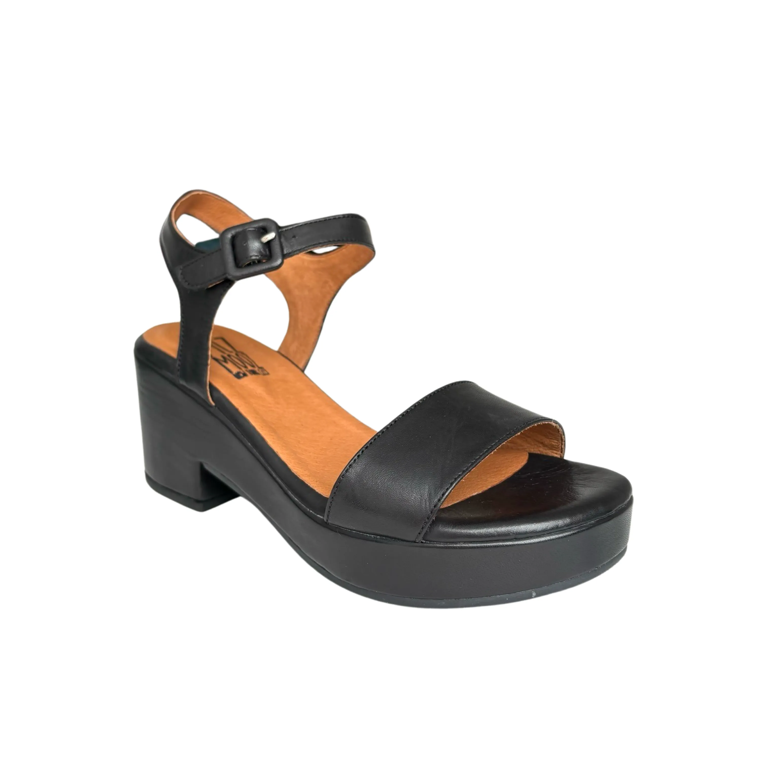 Black Platform Sandal for Women