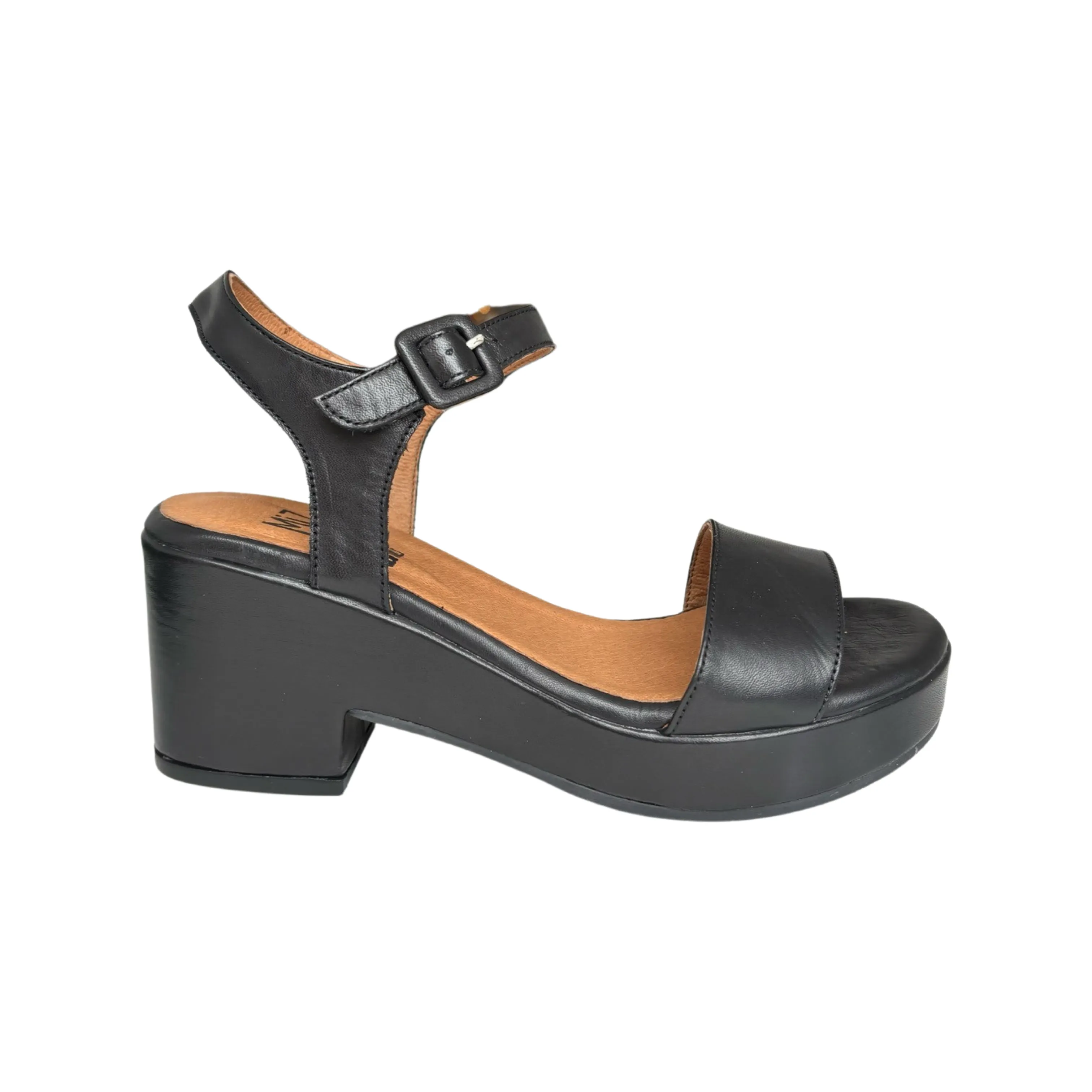 Black Platform Sandal for Women