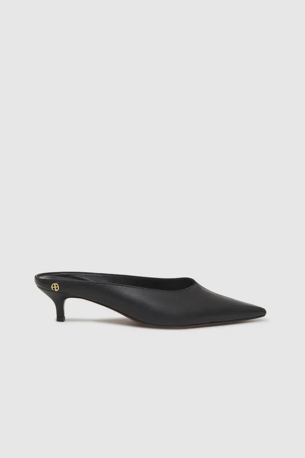 Black Rooney Mules