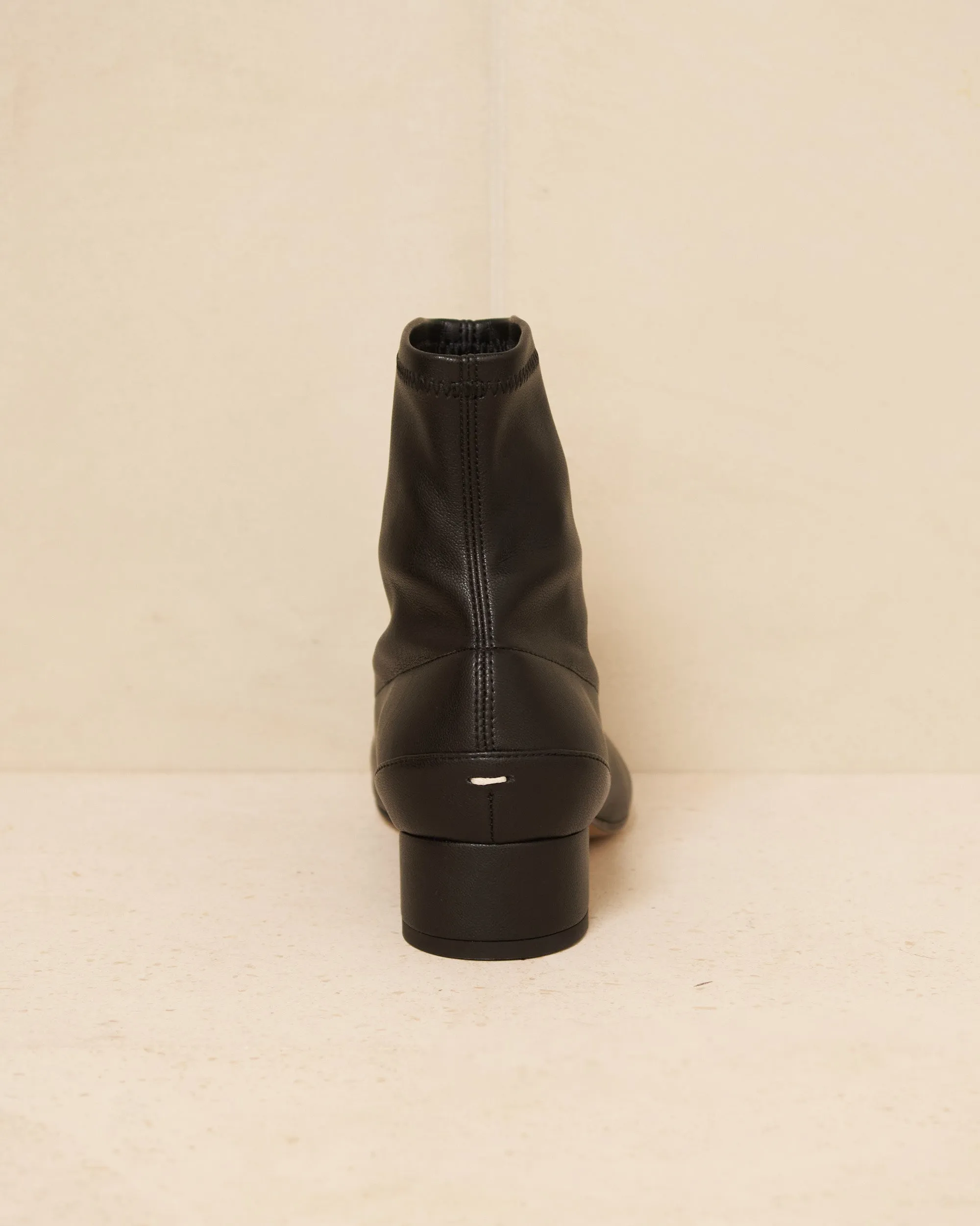 Black Tabi Ankle Sock Boots