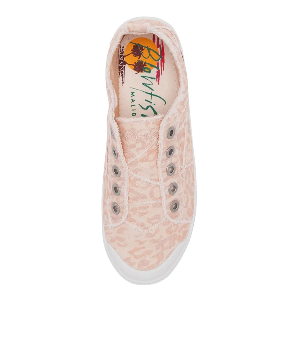 BLOWFISH Vara Blush Canvas Sneakers