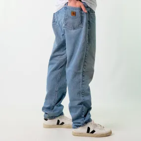 Blue y2ks Carhartt Denim Jeans Baggy Pants (38x32)