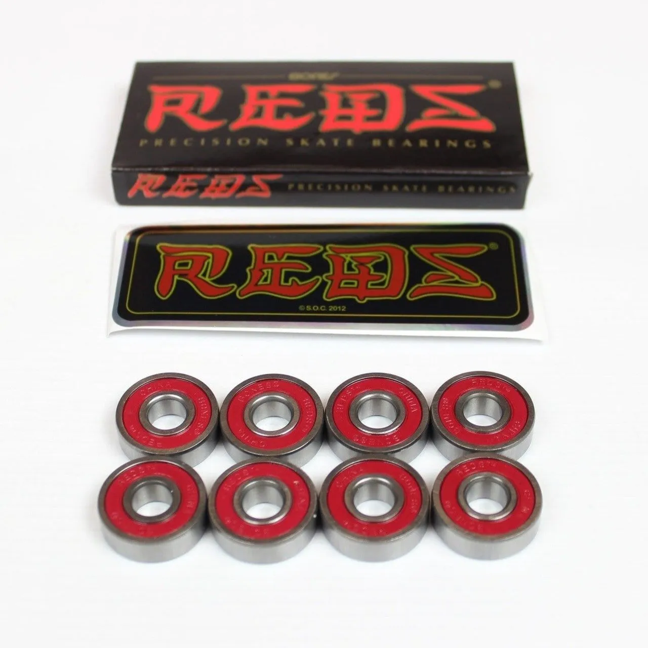 Bones Reds Bearings (Set of 8)