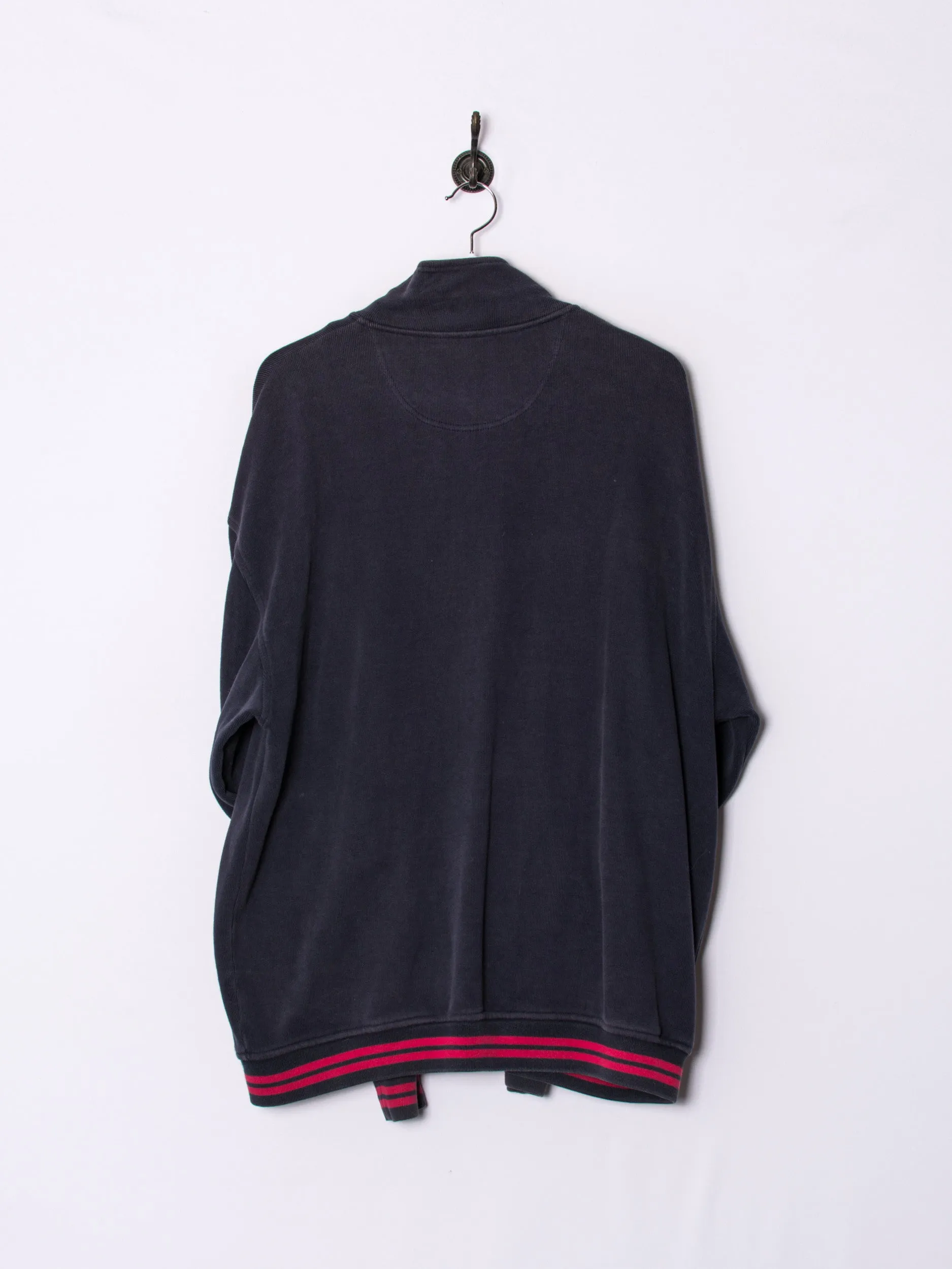 Navy Blue Zipper Sweatshirt by Boomerang