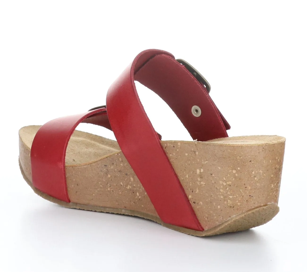 BOS. & CO. Leather Slip-On Wedges - LAWT