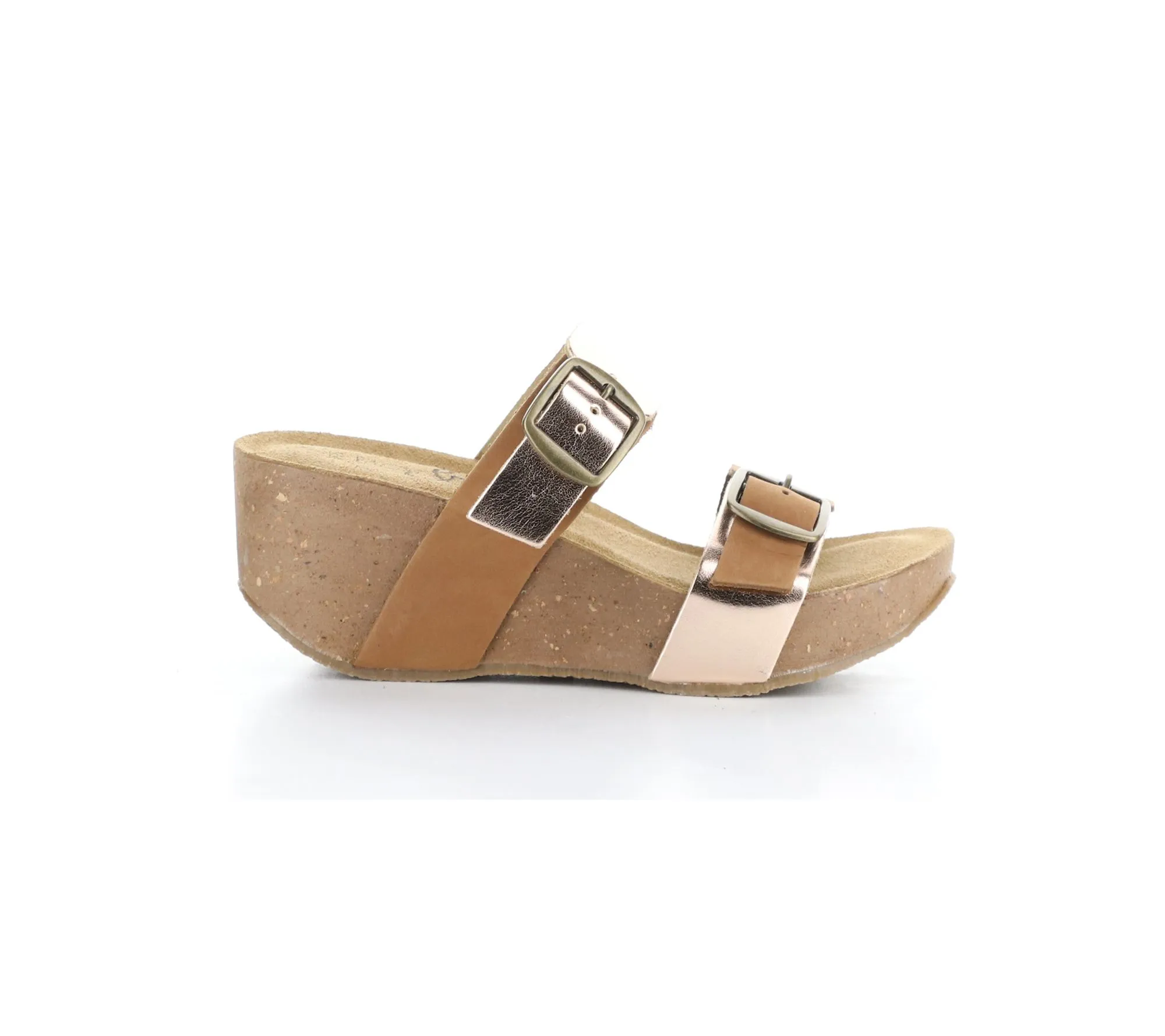 Bos. & Co. Leather Wedges - Lawt-G