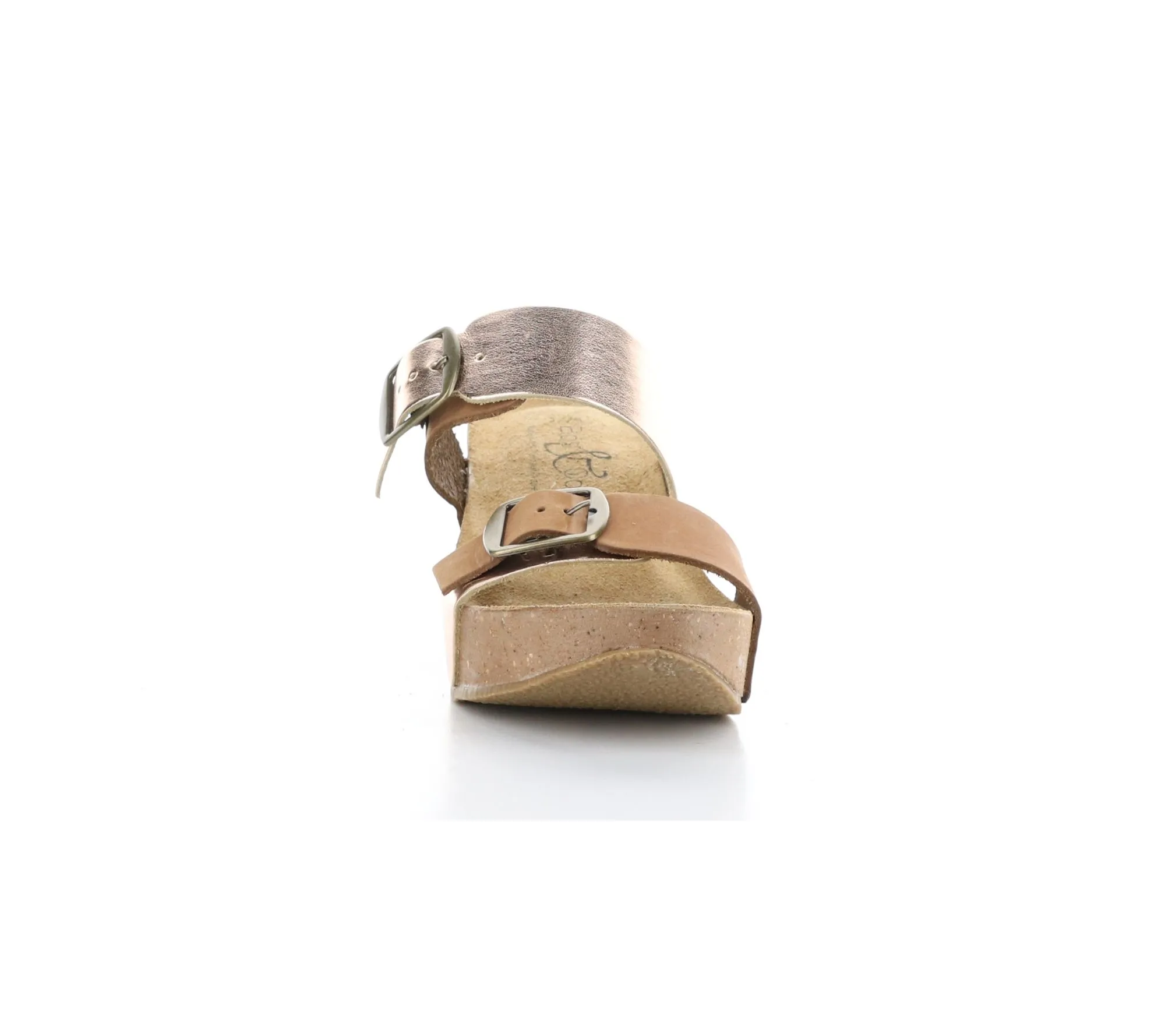 Bos. & Co. Leather Wedges - Lawt-G