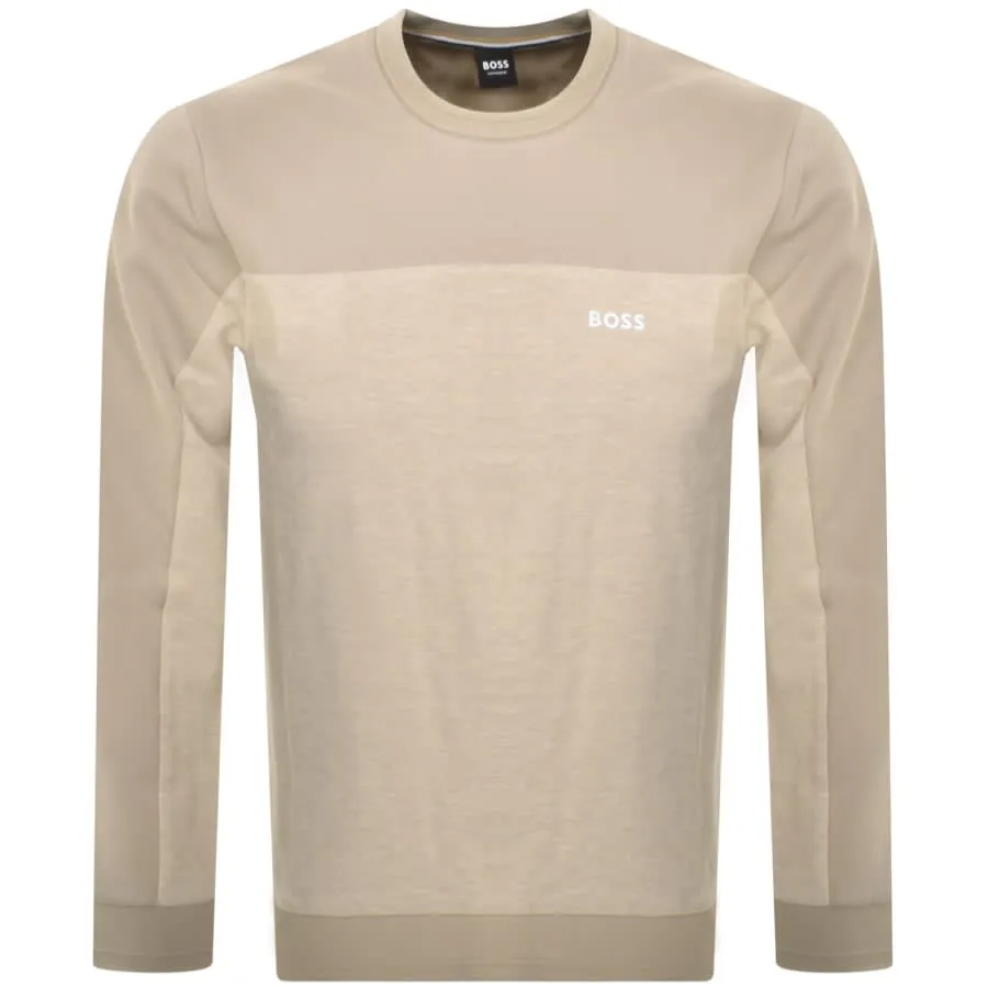 BOSS Sweatshirt Beige