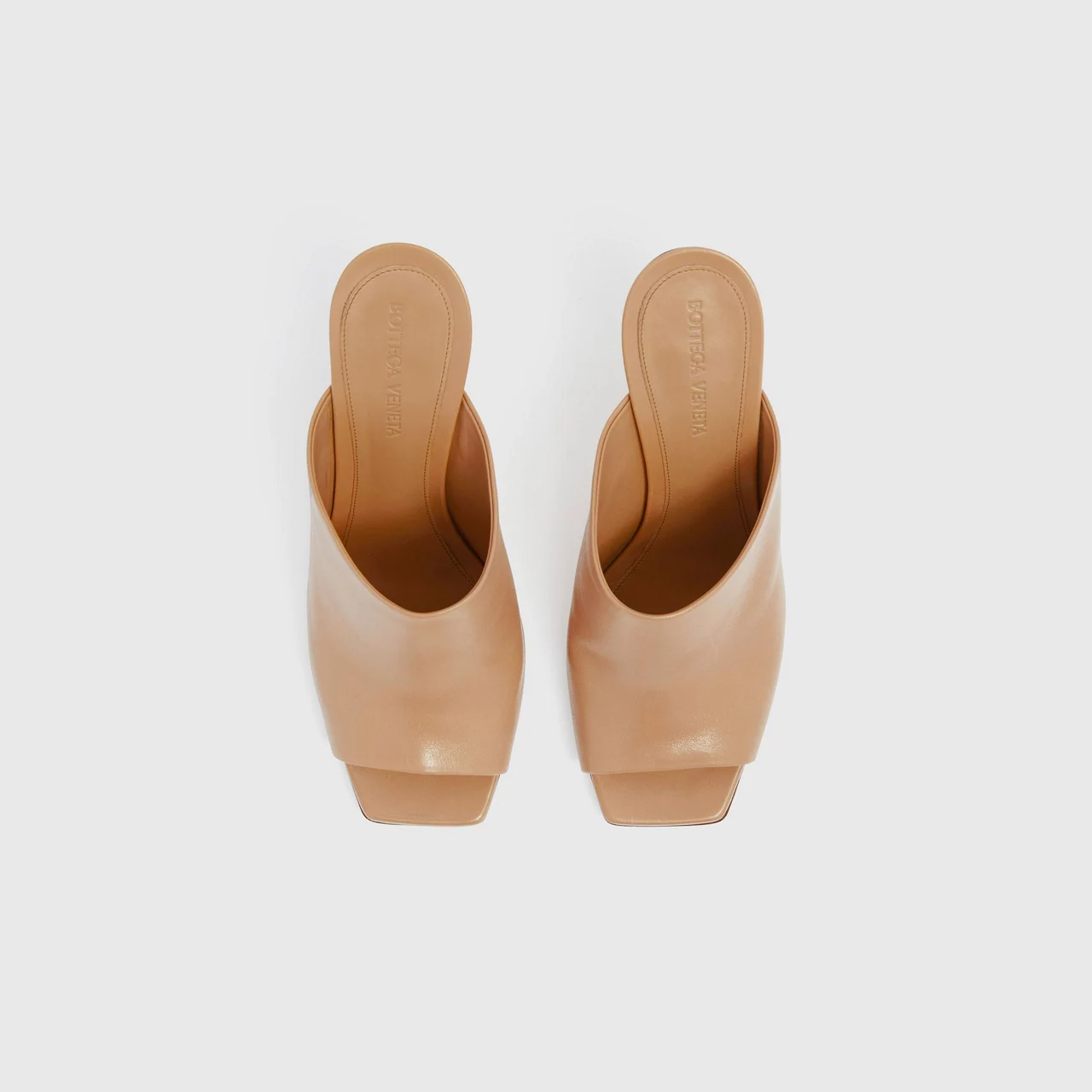 BOTTEGA VENETA Knot Mules - Beige