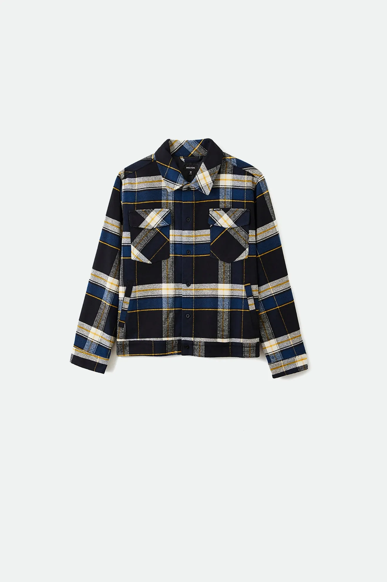 Bowery Trucker Jacket - Joe Blue Plaid