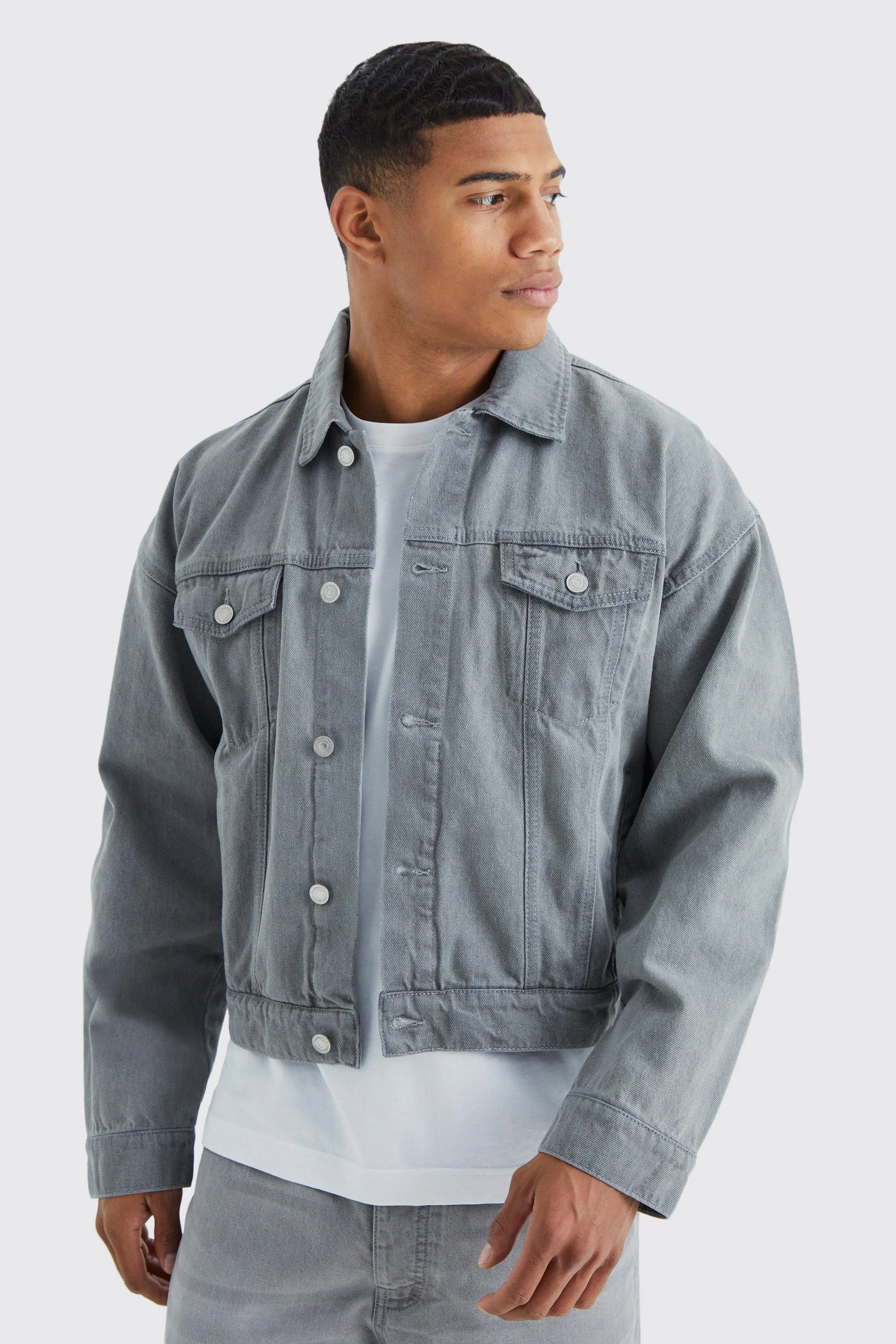 Boxy Fit Denim Jacket