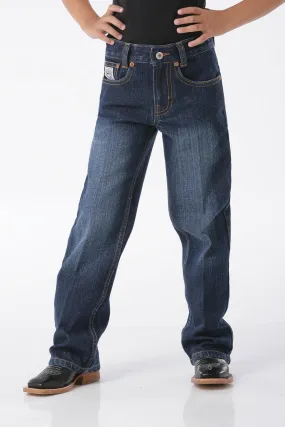 Boys White Label Dark Jeans