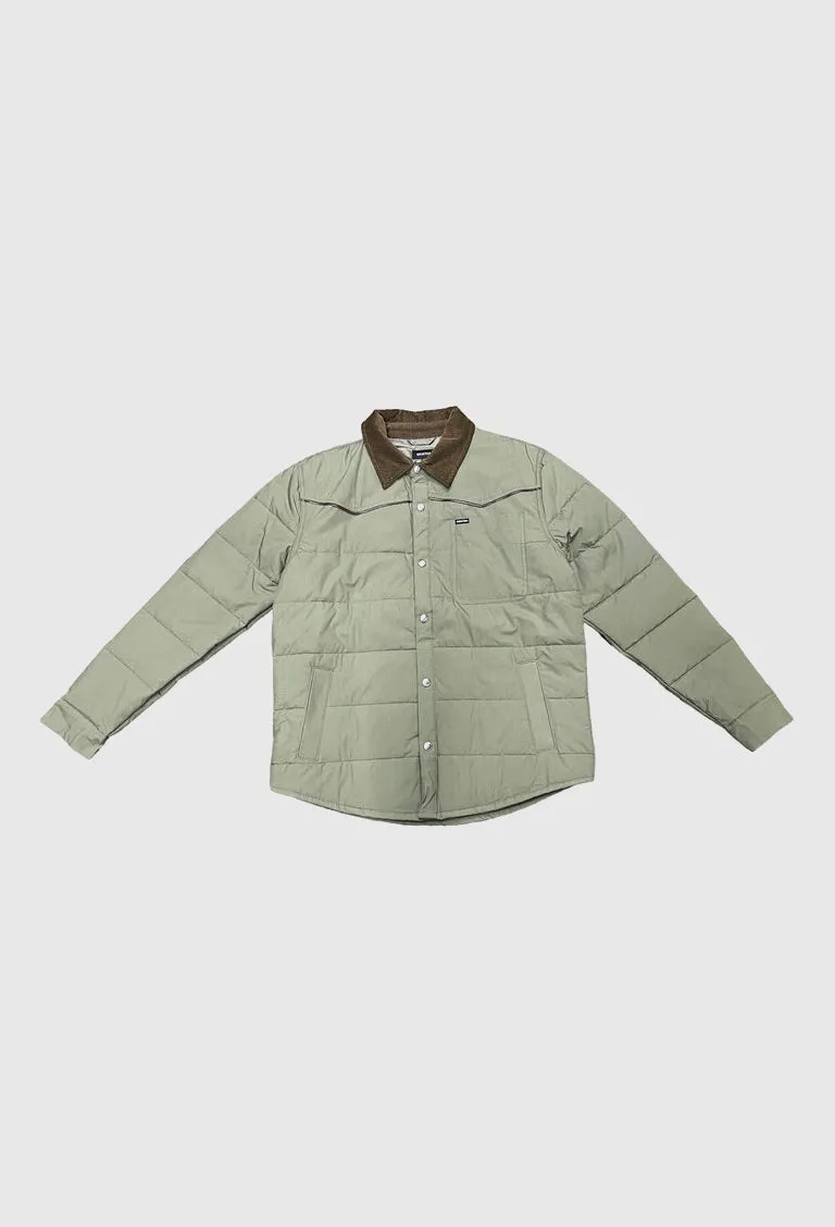 Brixton Men's Olive Surplus Cass Jacket