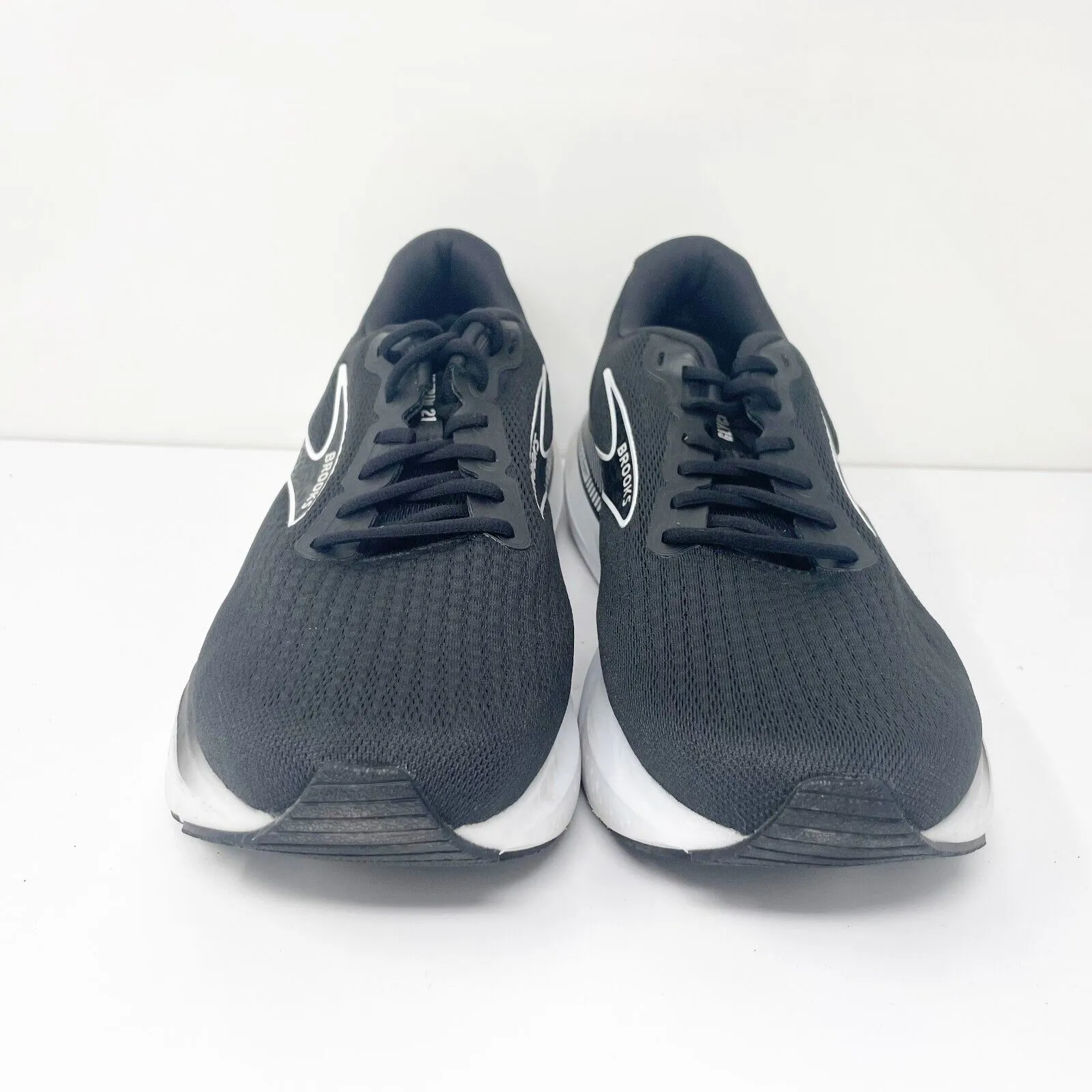 Brooks Mens Glycerin GTS 21 1104202E090 Black Running Shoes Sneakers Sz 11.5 2E