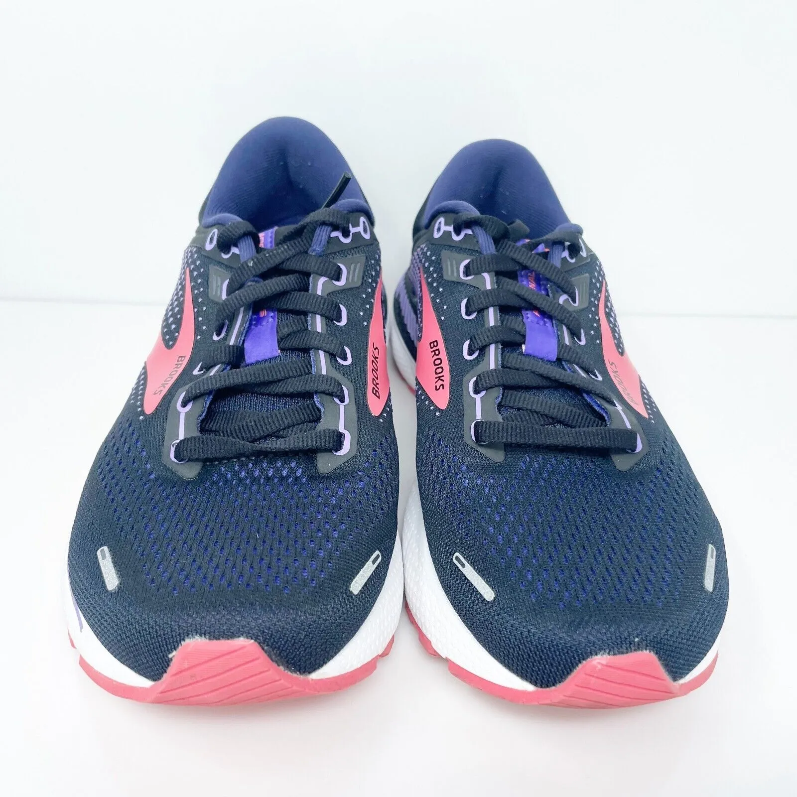 Brooks Womens Adrenaline GTS 22 1203531D080 Blue Running Shoes Sneakers Sz 8.5 D