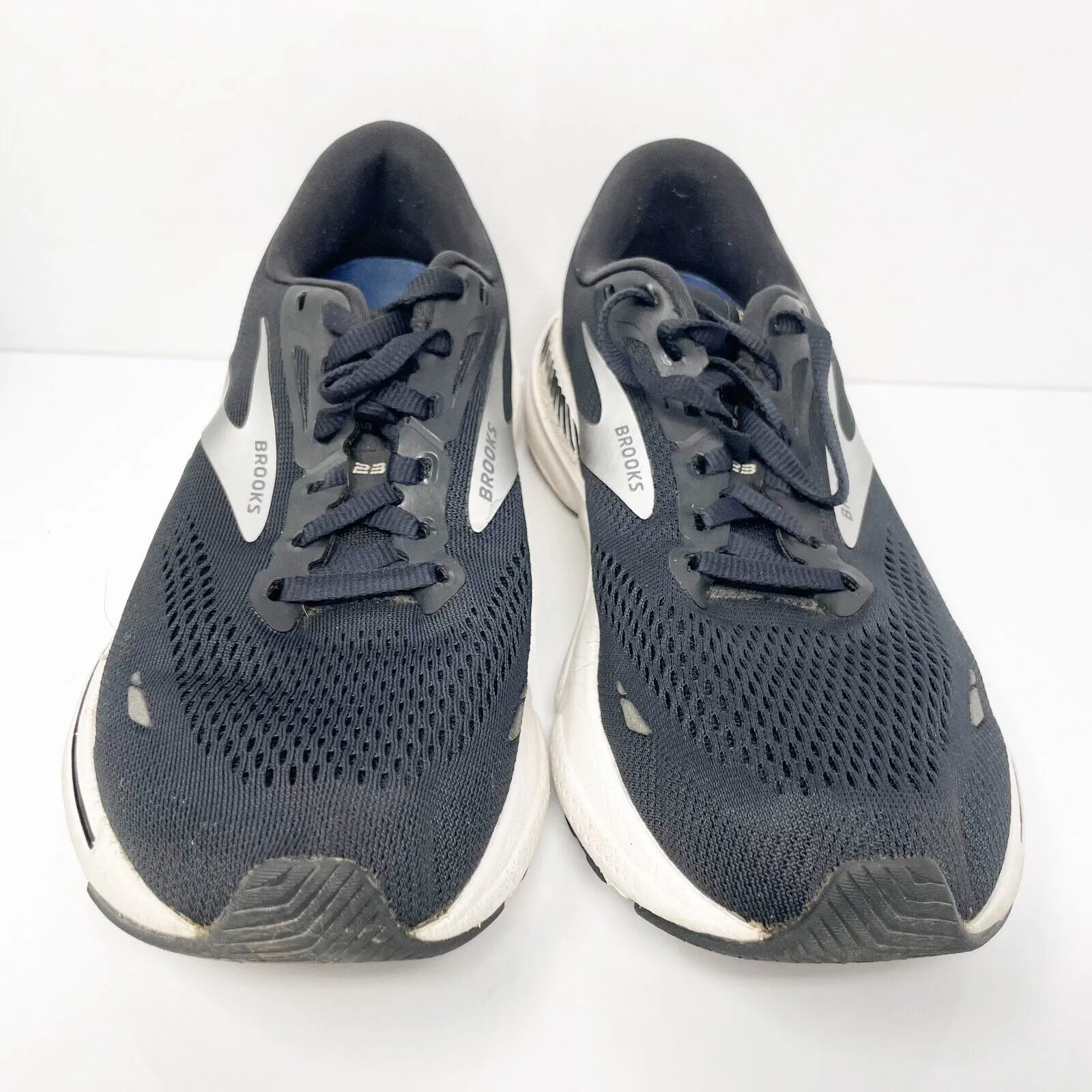 Brooks Womens Adrenaline GTS 23 1203811B004 Black Running Shoes Sneakers Sz 9 B