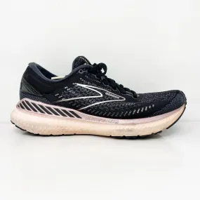 Brooks Womens Glycerin GTS 19 1203441B074 Black Running Shoes Sneakers Sz 6.5 B