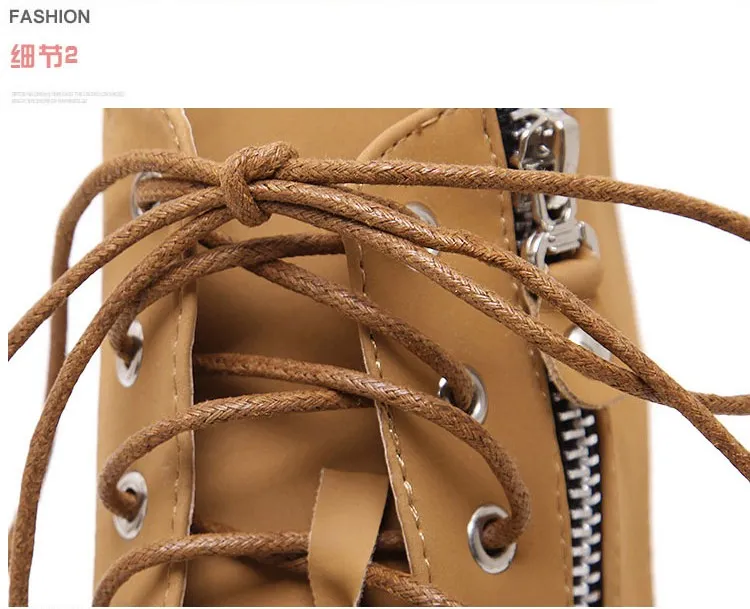 Brown Camel Peep Toe Platforms with Zippers for a Punk Rock Look