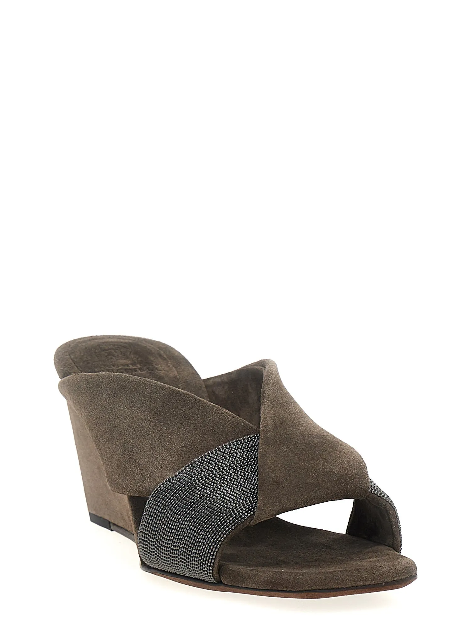 Brunello Cucinelli 'Monile' Wedges