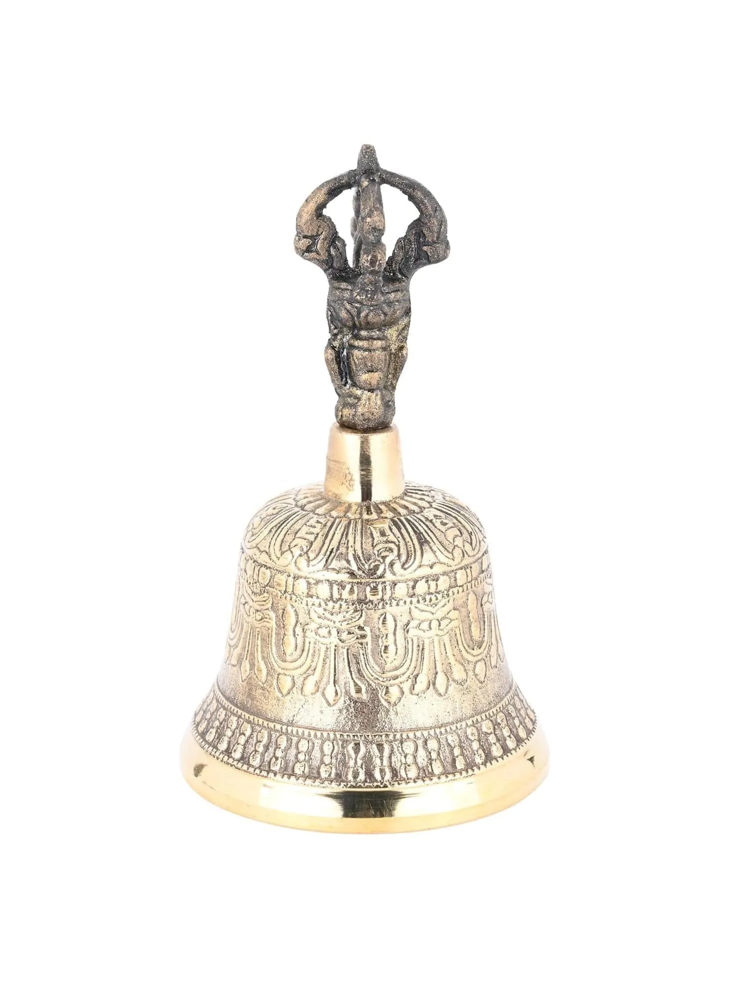 Buddhist Ritual Bell, Dorje, & Mallet Set