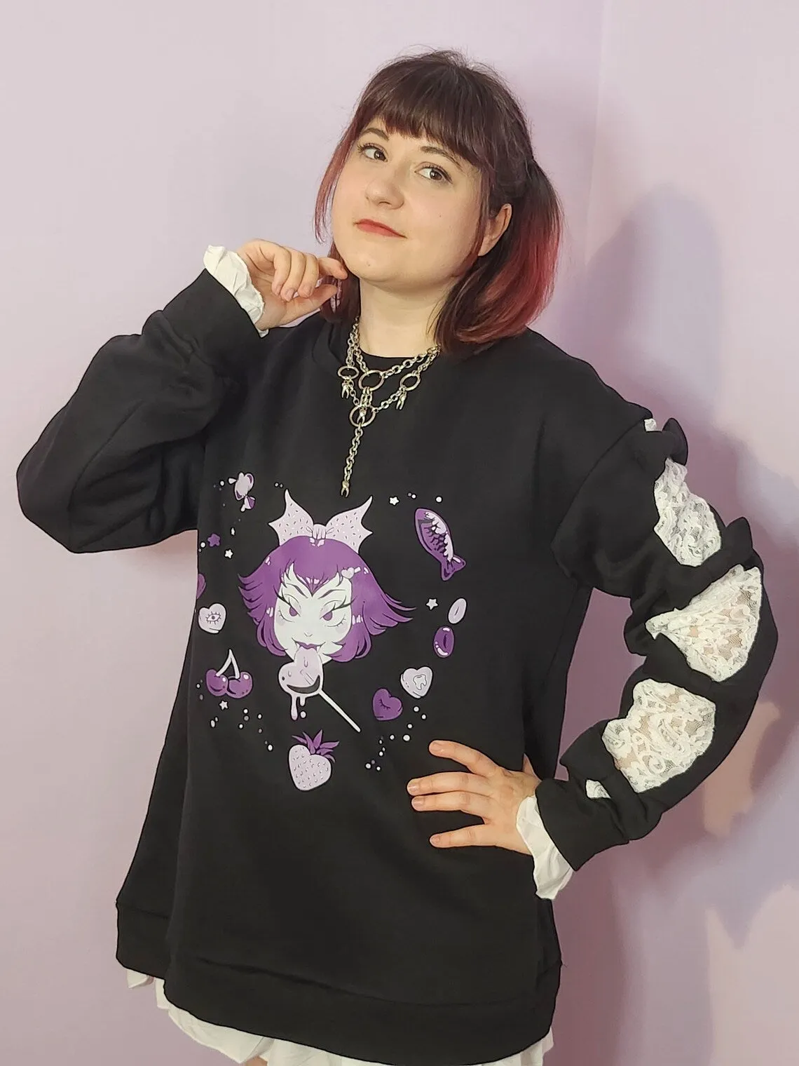 Candy Batty Sweatshirt