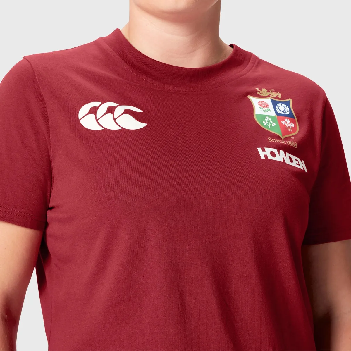 Canterbury British & Irish Lions Women's Cotton Tee Red