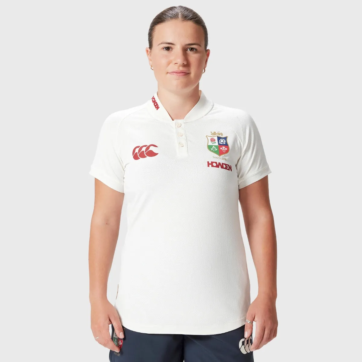 Canterbury British & Irish Lions Women's Poly Polo Shirt White