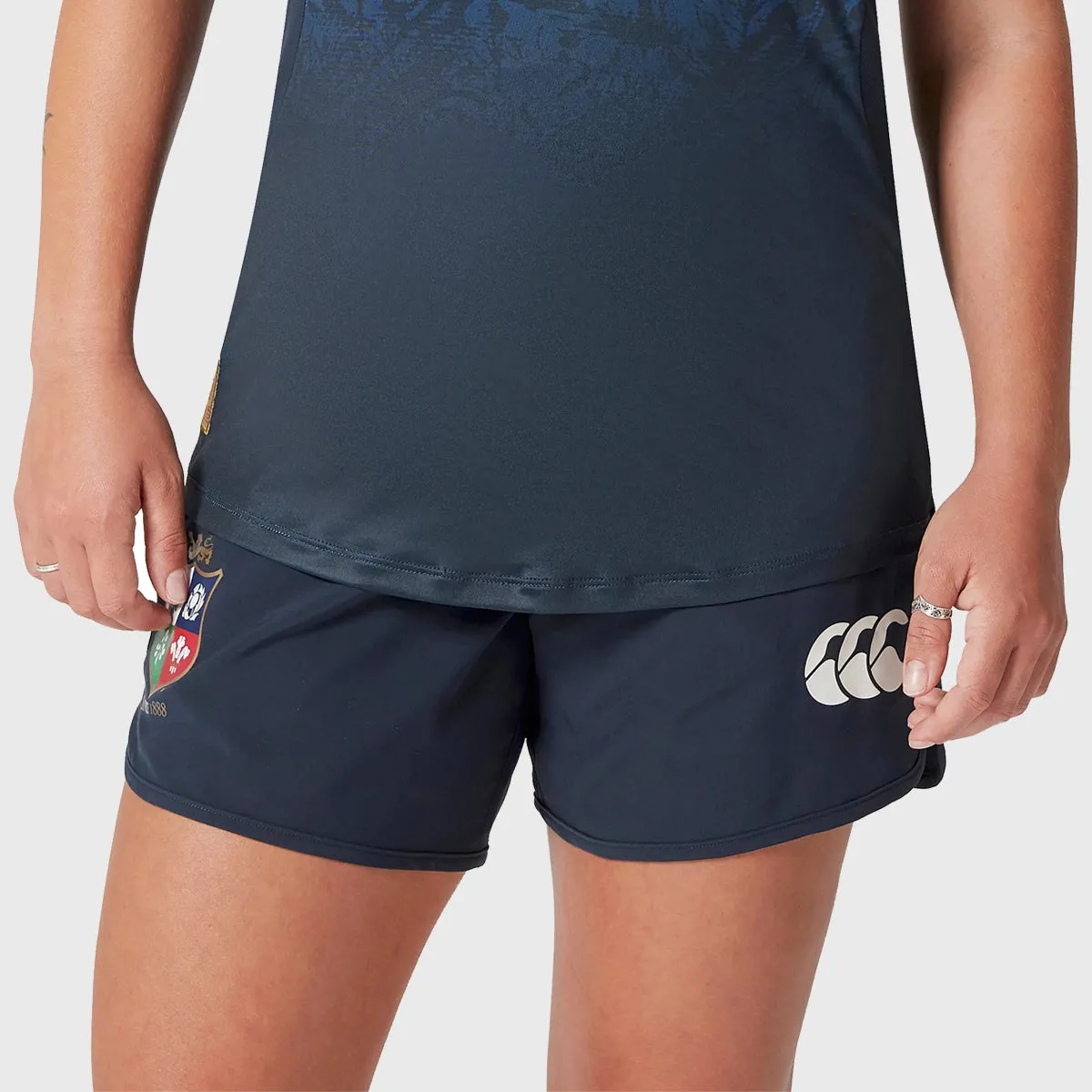 Canterbury British & Irish Lions Women's Woven Gym Shorts Navy