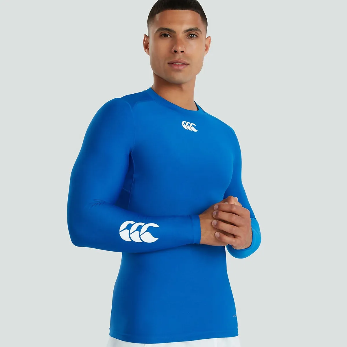 Canterbury Men's Thermoreg Baselayer Long Sleeve Olympian Blue