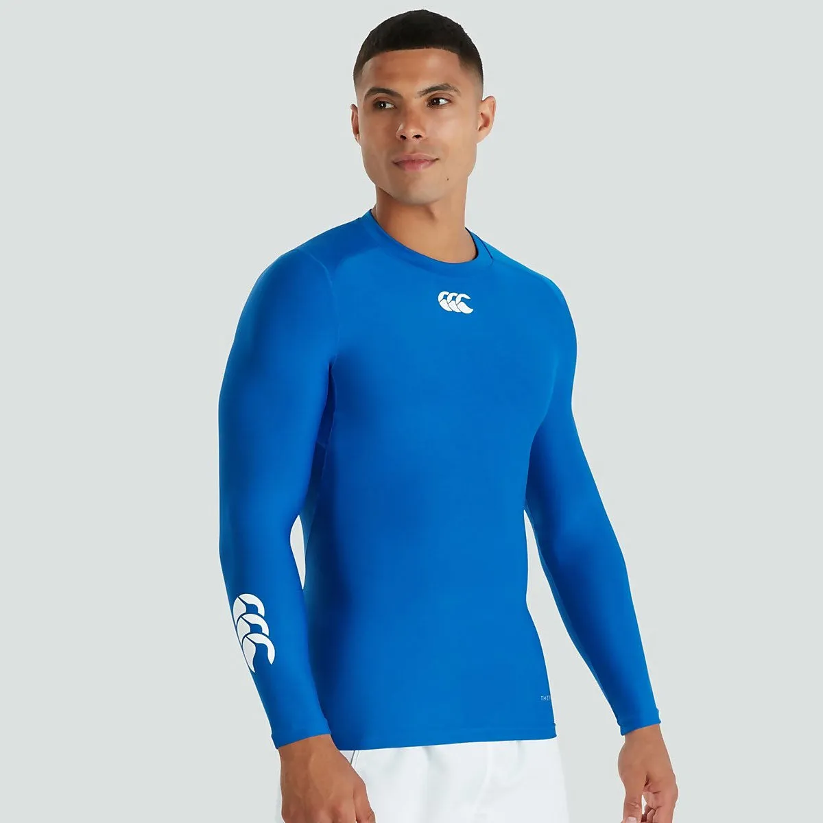 Canterbury Men's Thermoreg Baselayer Long Sleeve Olympian Blue