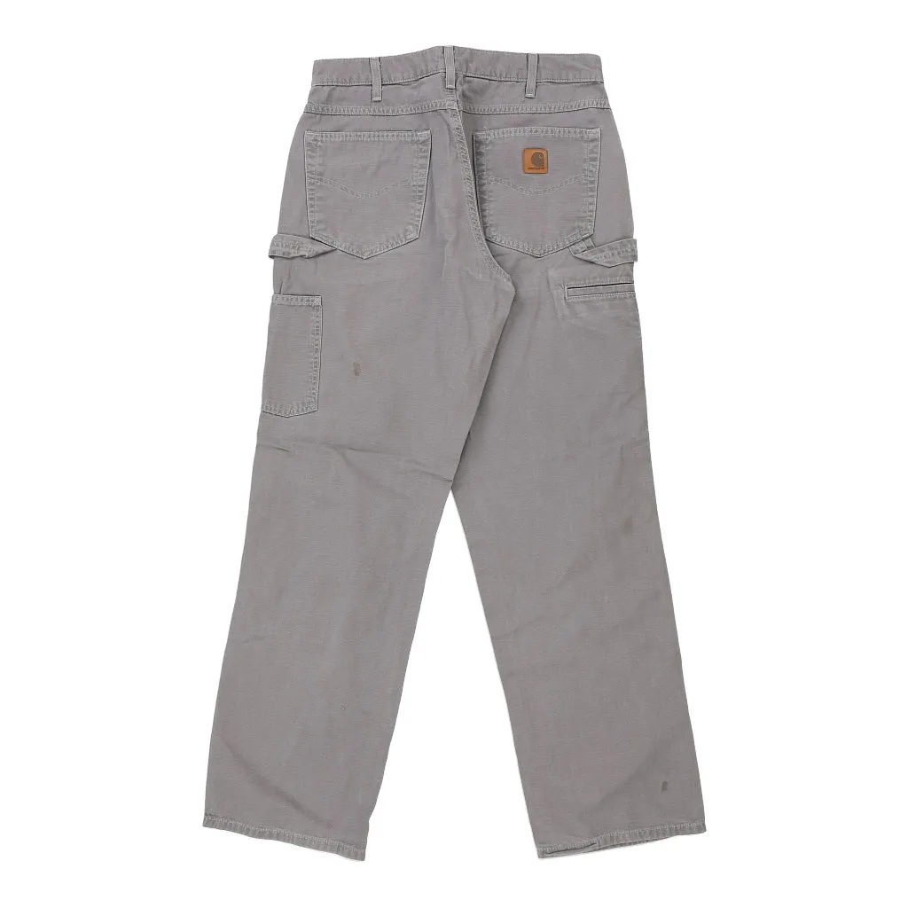 Carhartt Carpenter Trousers - 31W 32L Khaki Cotton