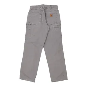 Carhartt Carpenter Trousers - 31W 32L Khaki Cotton