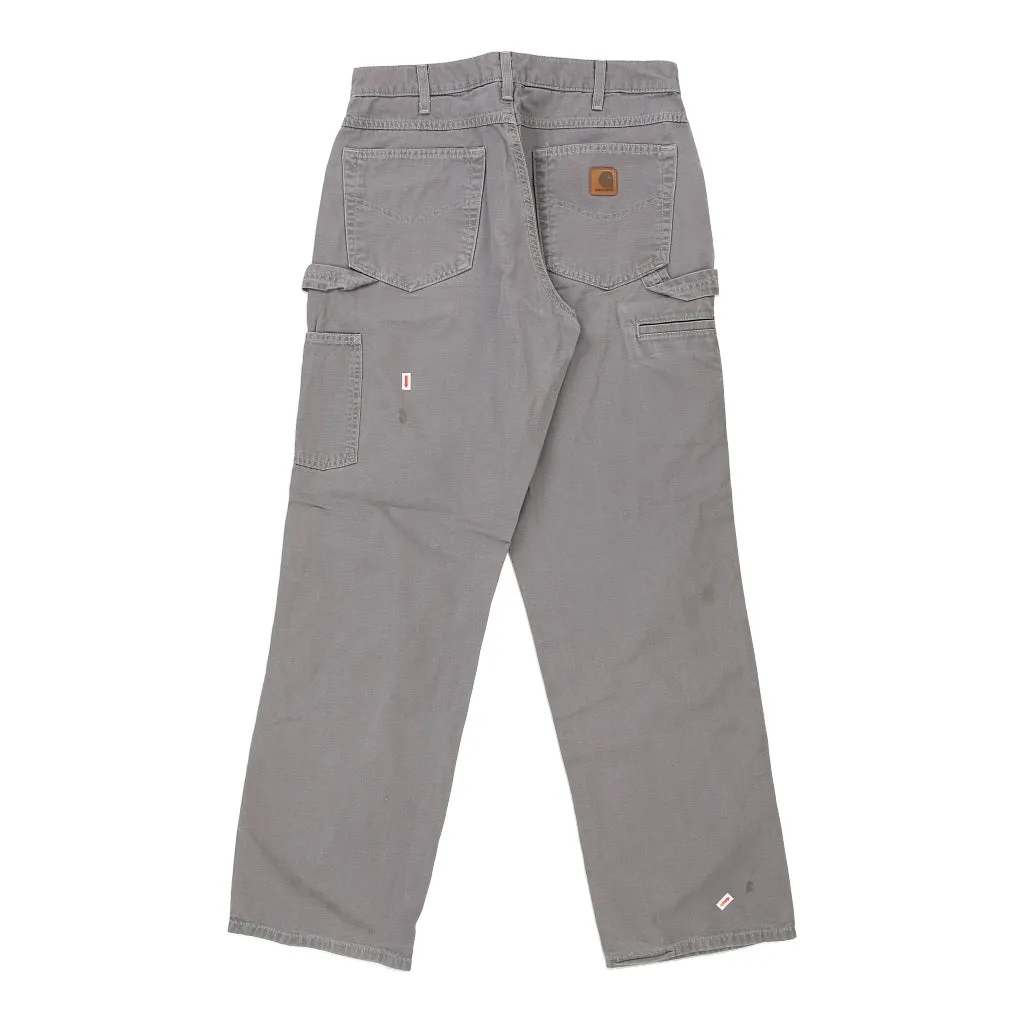 Carhartt Carpenter Trousers - 31W 32L Khaki Cotton