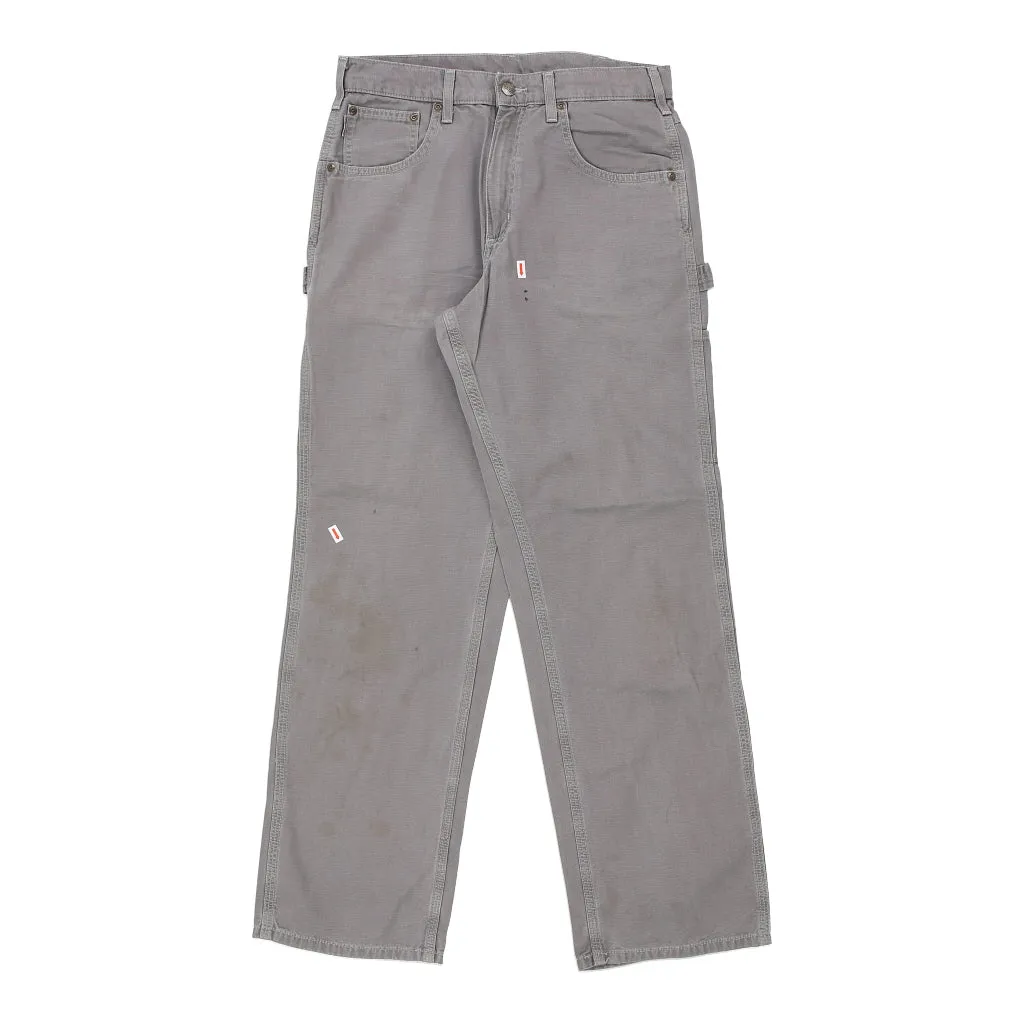 Carhartt Carpenter Trousers - 31W 32L Khaki Cotton