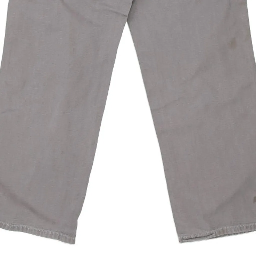 Carhartt Carpenter Trousers - 31W 32L Khaki Cotton