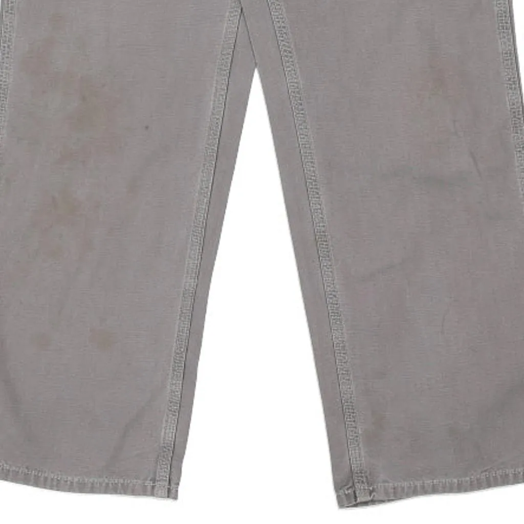 Carhartt Carpenter Trousers - 31W 32L Khaki Cotton