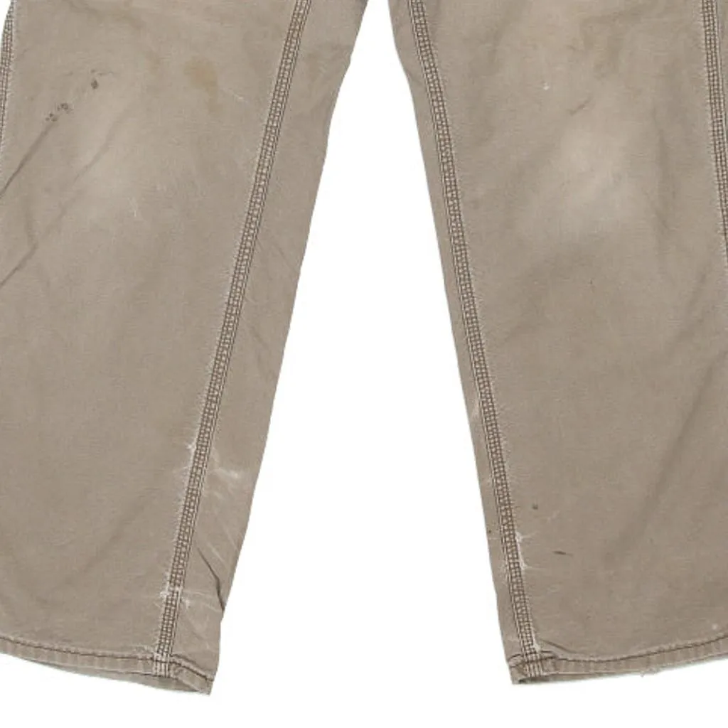 Carhartt Carpenter Trousers - 32W 32L Brown Cotton