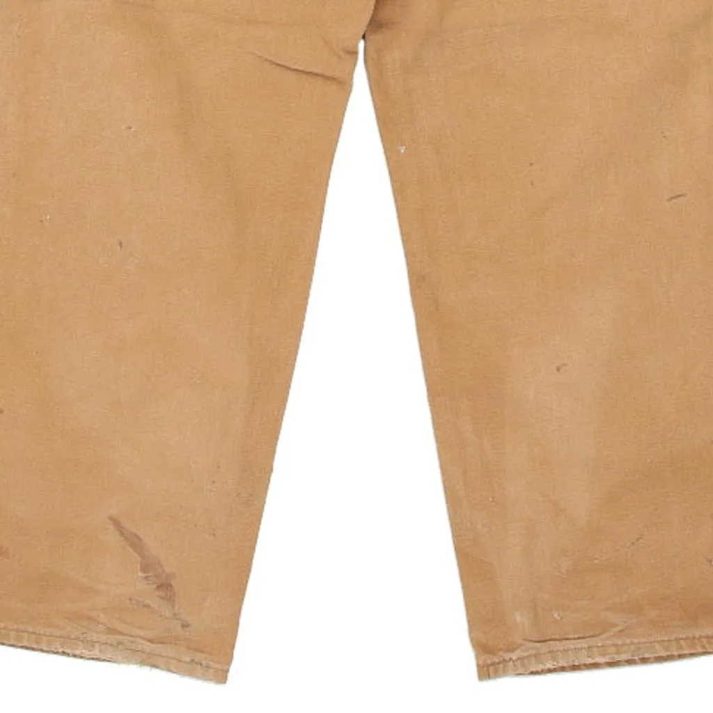 Carhartt Carpenter Trousers - 38W 32L Brown Cotton