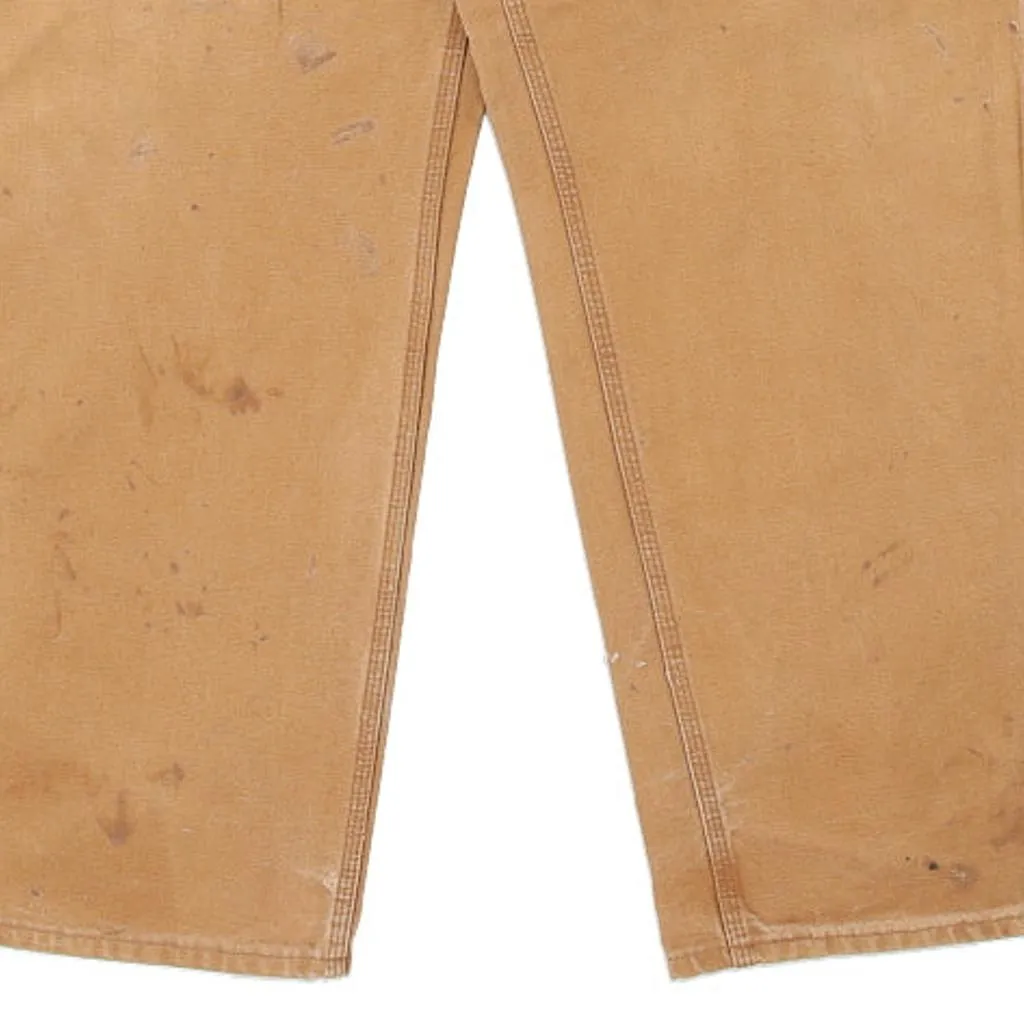 Carhartt Carpenter Trousers - 38W 32L Brown Cotton