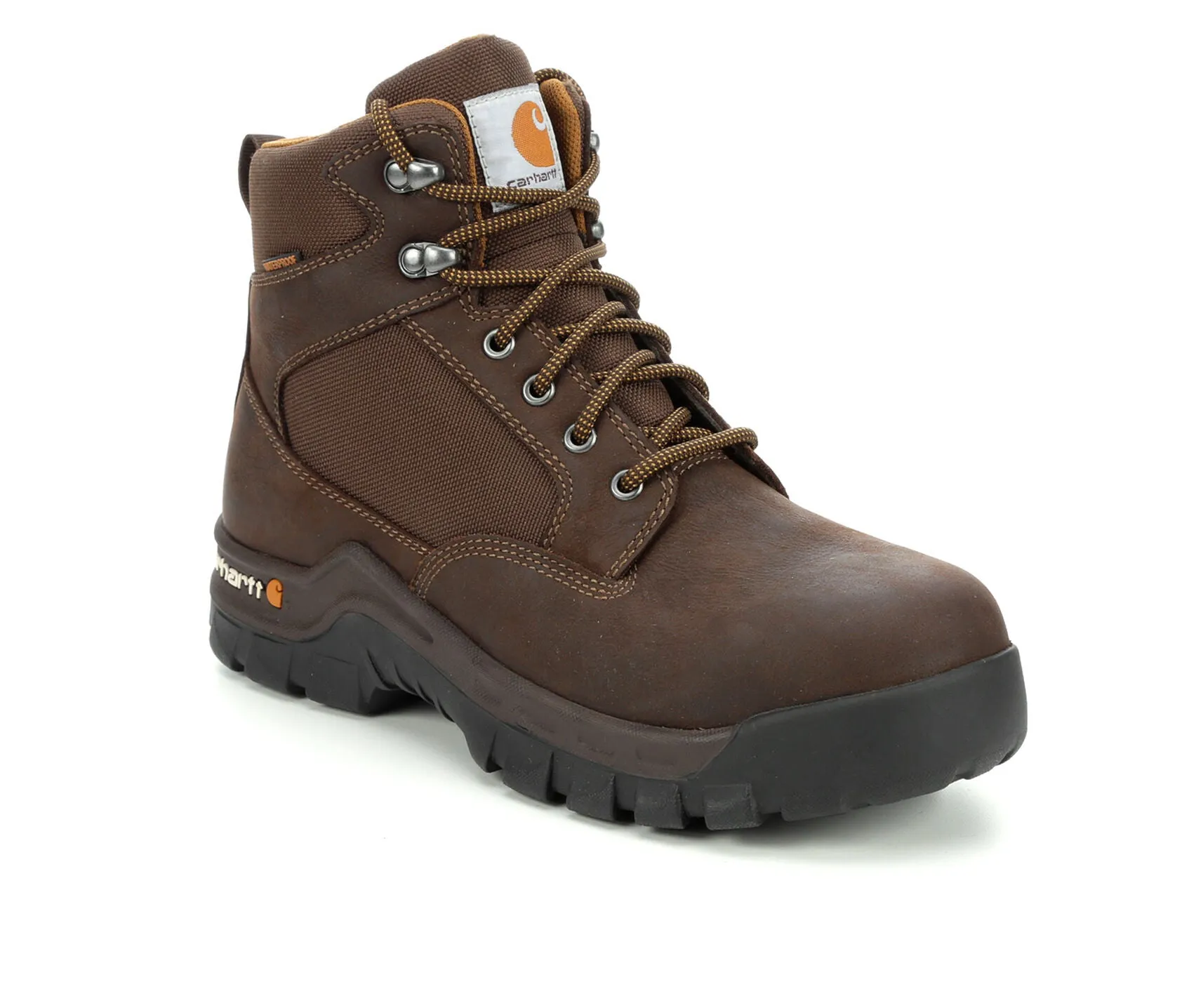 Carhartt Men's 6-inch Rugged Flex Waterproof Steel Toe Work Boot - Chocolate Brown FF6213-M