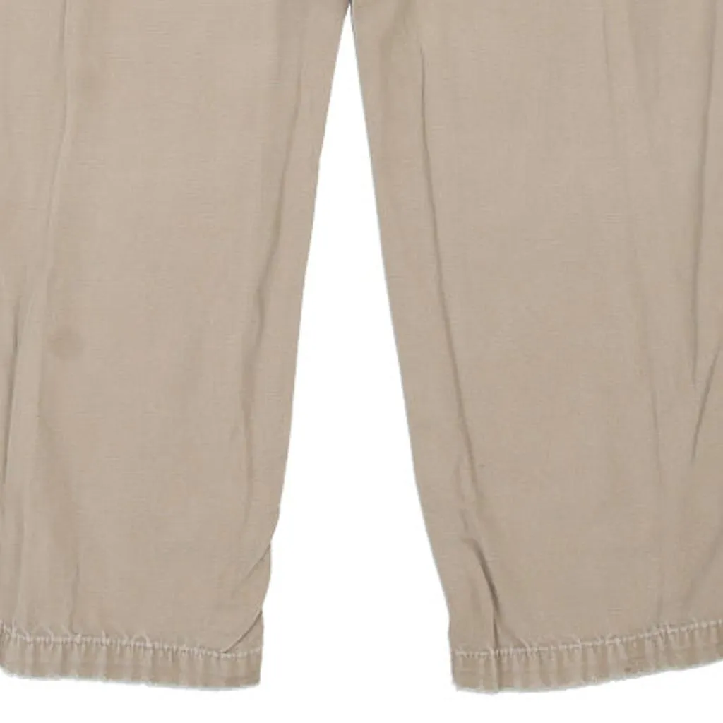 Carhartt Trousers - 38W 30L Beige Cotton